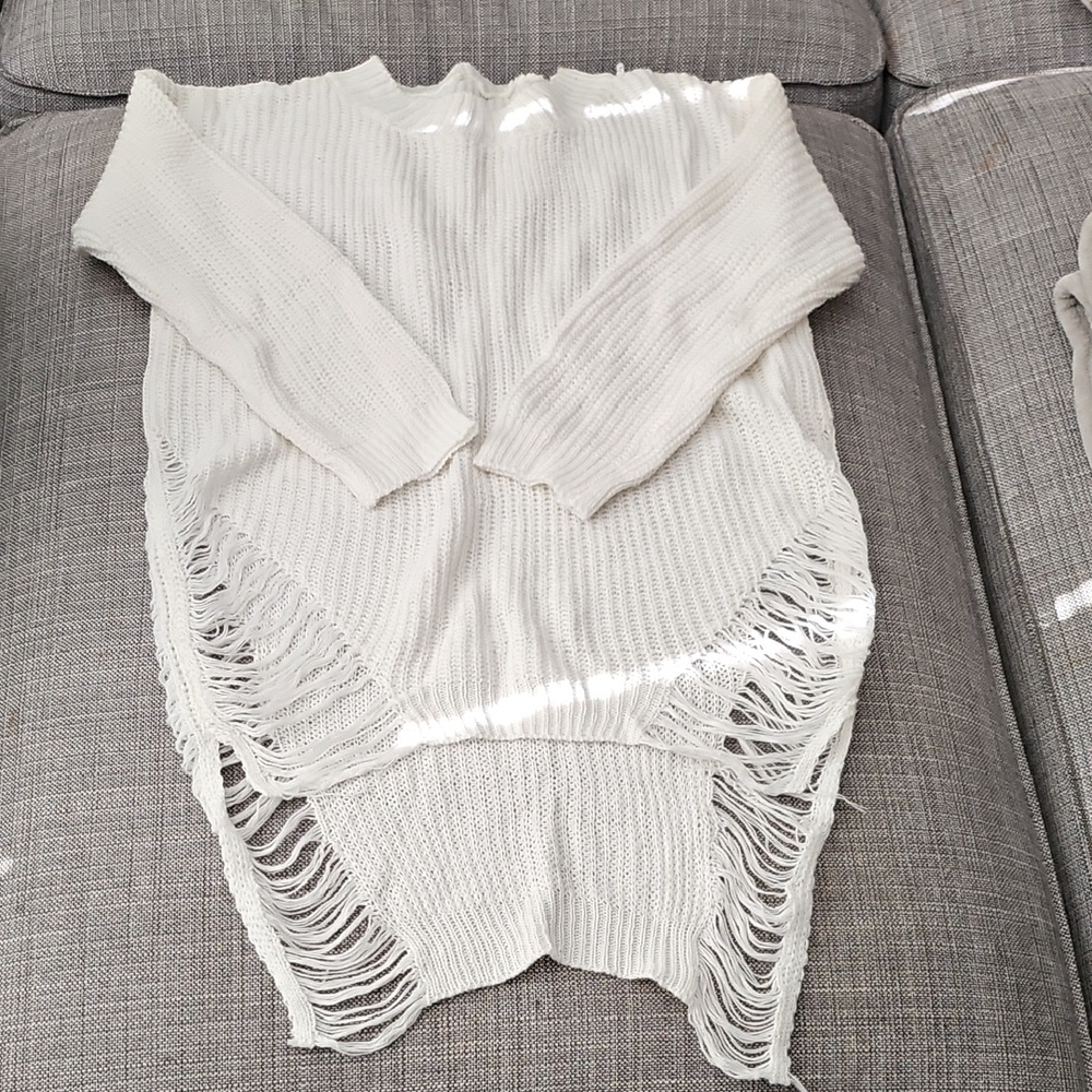 Elegant White Sweater